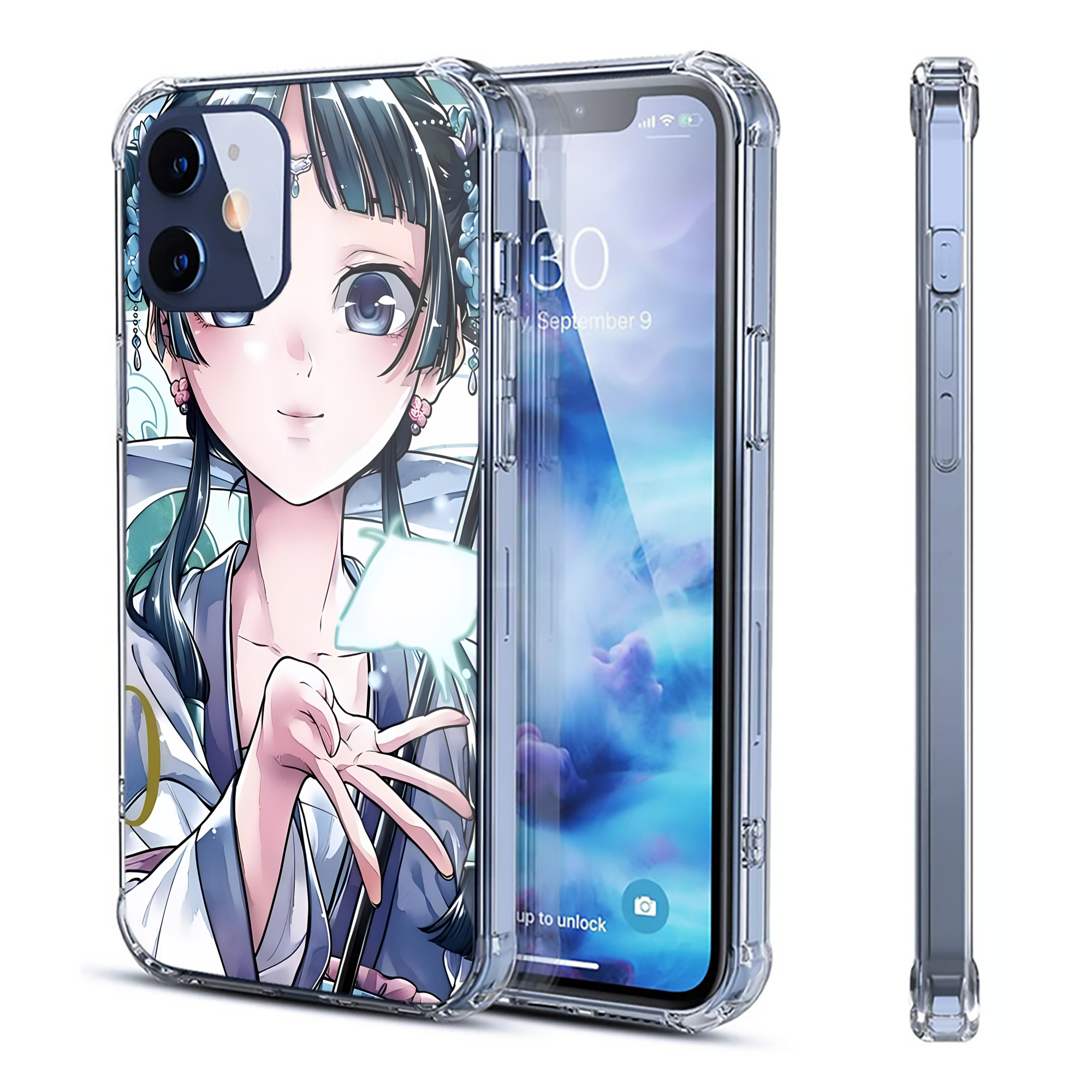 （画像用） 薬屋のひとりごと The Apothecary Diaries 【iPhone 12シリーズ対応】透明スマホケース（クリアソフトケース）